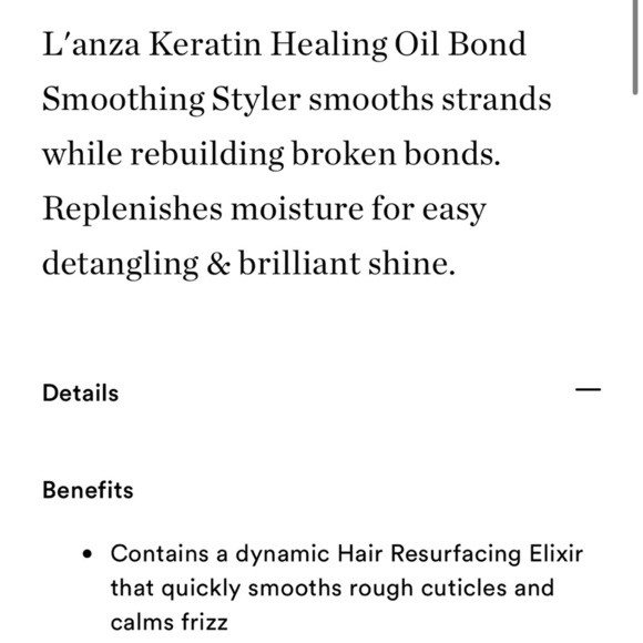 Lanza Healing Oil Bond Smoothing Styler 4.7 floz 2 units - Picture 6 of 6